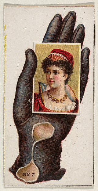 :Card Number 7 cut-out from banner advertising the Opera Glo-16x12"(A3) Poster