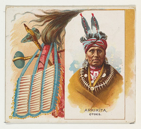 :Arkikita Otoes from the American Indian Chiefs series for A-16x12"(A3) Poster