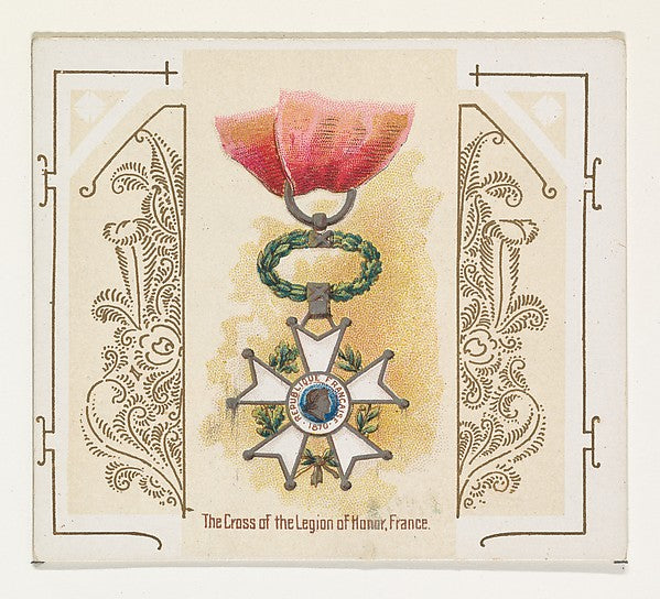 :The Cross of the Legion of Honor France from the World's De-16x12"(A3) Poster