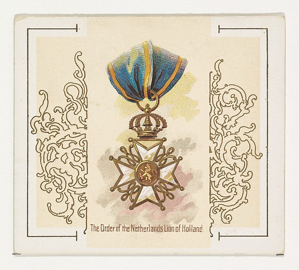 :The Order of the Netherlands Lion of Holland from the World-16x12"(A3) Poster