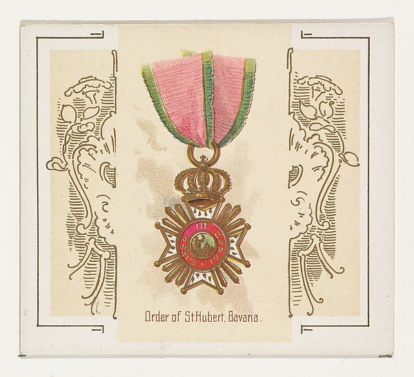 :Order of Saint Hubert Bavaria from the World's Decorations -16x12"(A3) Poster