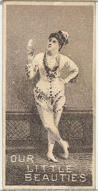 :From the Actresses series promoting Our Little Beauties Cig-16x12"(A3) Poster