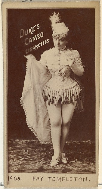 :Card Number 65 Fay Templeton from the Actors and Actresses -16x12"(A3) Poster