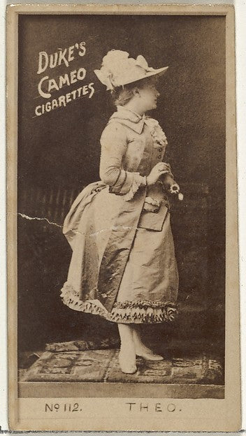 :Card Number 112 Theo from the Actors and Actresses series i-16x12"(A3) Poster