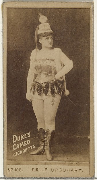 :Card Number 108 Belle Urquhart from the Actors and Actresse-16x12"(A3) Poster
