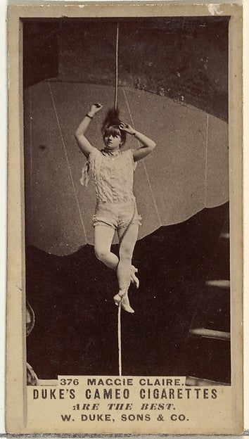 :Card Number 376 Maggie Claire from the Actors and Actresses-16x12"(A3) Poster