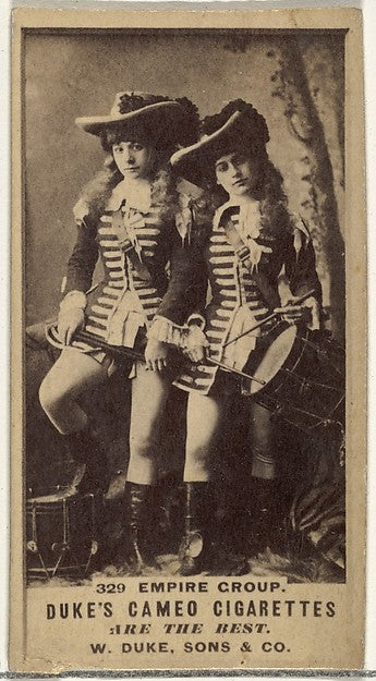 - Card Number 329 Empire Group from the Actors and Actresses , Poster Print Wall Art