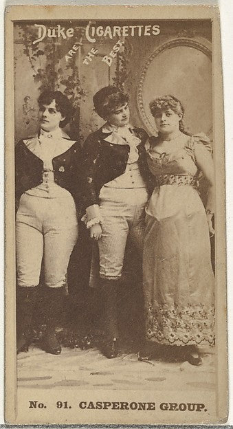 :Card Number 91 Casperone Group from the Actors and Actresse-16x12"(A3) Poster