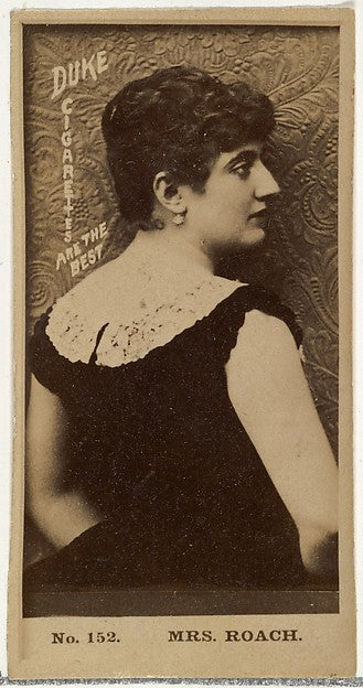 :Card Number 152 Mrs. Roach from the Actors and Actresses se-16x12"(A3) Poster