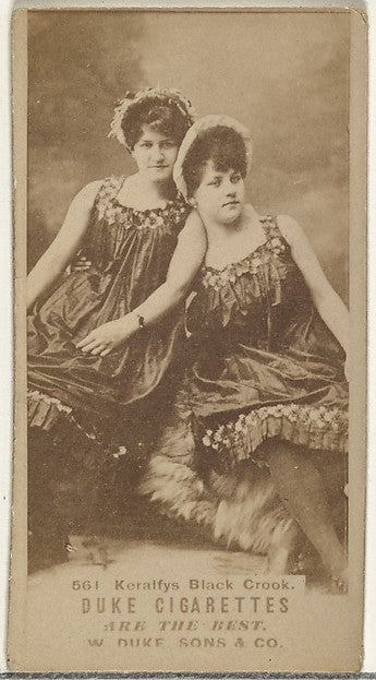 :Card Number 561 Kiralfys Black Crook from the Actors and Ac-16x12"(A3) Poster