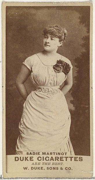 :Sadie Martinot from the Actors and Actresses series issued -16x12"(A3) Poster