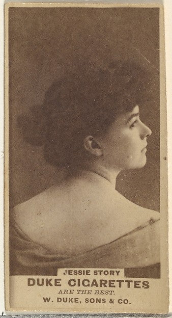 :Jessie Story from the Actors and Actresses series issued by-16x12"(A3) Poster