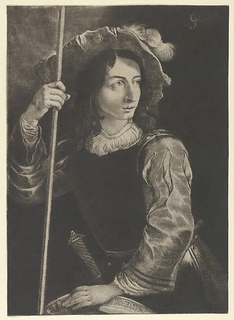 The Great Lansquenet or Standard Bearer 1658-Prince Rupert of, Poster Print