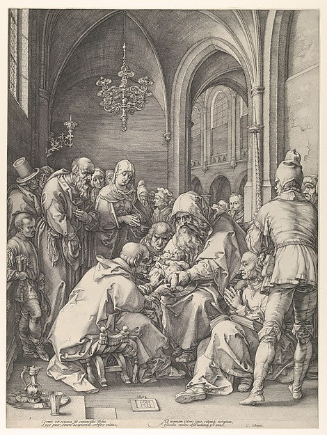The Circumcision n.d.-Hendrick Goltzius, Poster Print Wall Art