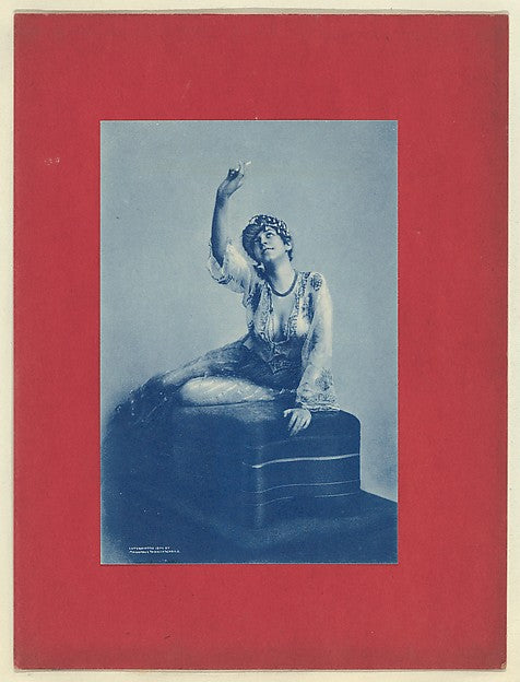 :Plate 7 from Little Egypt Actresses series issued by Monop-16x12"(A3) Poster