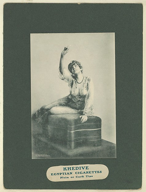 :Plate 8 from Little Egypt Actresses series issued by Monop-16x12"(A3) Poster