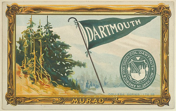 :Dartmouth College version one part of the College Series ca-16x12"(A3) Poster