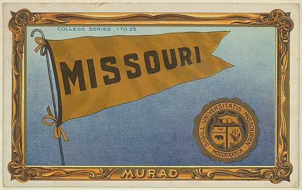 :University of Missouri version one part of the College Seri-16x12"(A3) Poster
