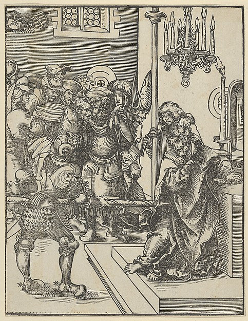 Lucas Cranach the Elder:Thomas from the Martyrdom of the Twe-16x12"(A3) Poster