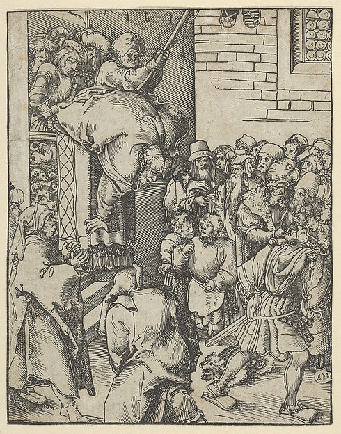 Lucas Cranach the Elder:James The Less from the Martyrdom of-16x12"(A3) Poster