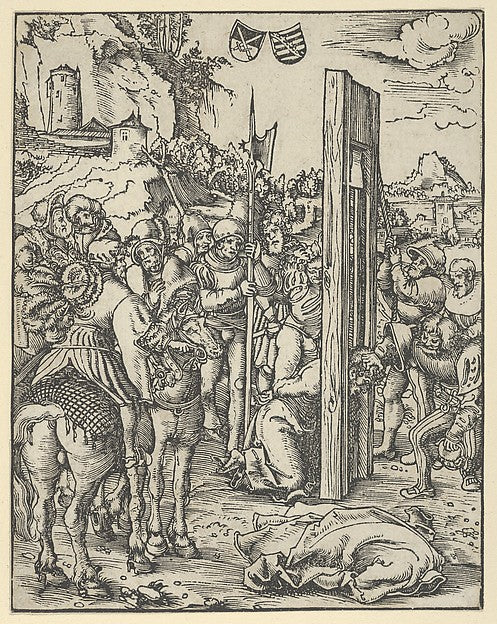 Lucas Cranach the Elder:Matthias from the Martyrdom of the T-16x12"(A3) Poster