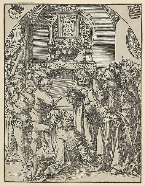 Lucas Cranach the Elder:Jude from the Martyrdom of the Twelv-16x12"(A3) Poster