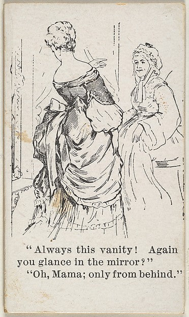 :Always This Vanity! from the Sketches series issued by F.W-16x12"(A3) Poster