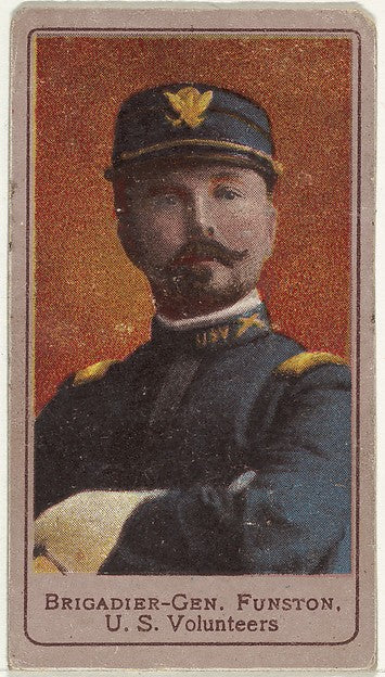 :Brigadier-General Funston United States Volunteers from the-16x12"(A3) Poster