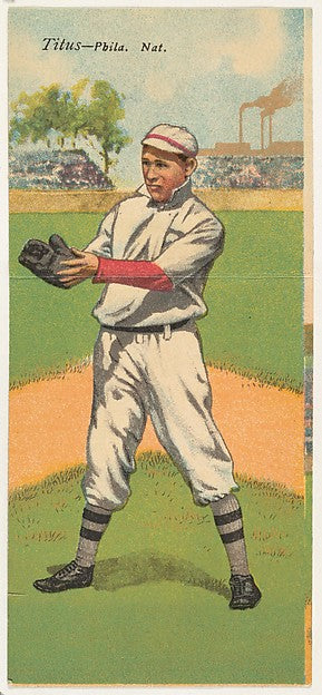 :Titus Philadelphia National League from the Mecca Double Fo-16x12"(A3) Poster