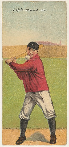 :Lajoie Cleveland American League from the Mecca Double Fold-16x12"(A3) Poster