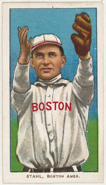 :Stahl Boston American League from the White Border series f-16x12"(A3) Poster