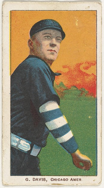 :G. Davis Chicago American League from the White Border seri-16x12"(A3) Poster