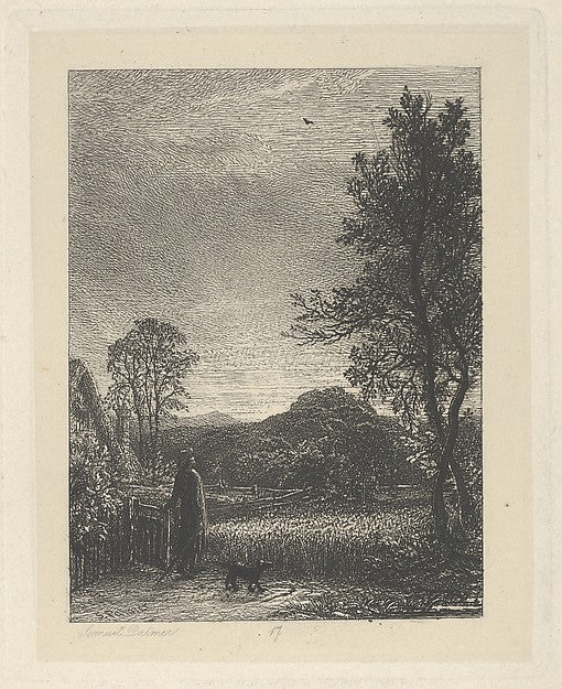 The Skylark 1850-Samuel Palmer, Poster Print