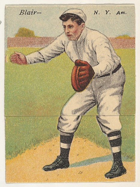 :Blair New York American League from the Mecca Double Folder-16x12"(A3) Poster