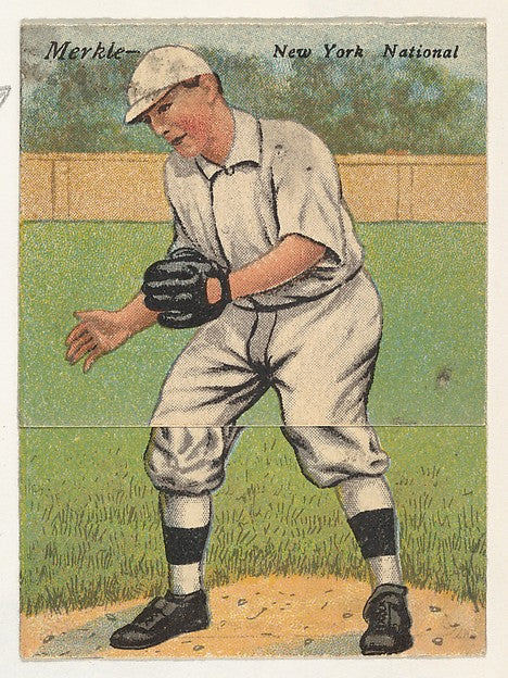 :Merkle New York National League from the Mecca Double Folde-16x12"(A3) Poster