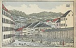 Unknown - Old Karlsbad - The Sprudel Spring 1909, Poster Print Wall Art