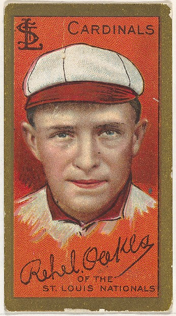 :Rehel Oakes St. Louis Cardinals National League from the "B-16x12"(A3) Poster