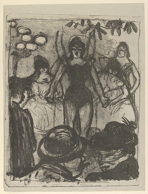 The Singer 1887–88-Émile Bernard,16x12"(A3) Poster