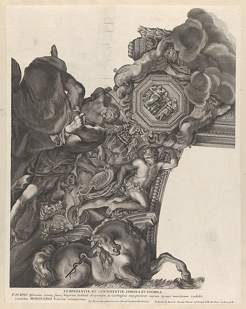 Anonymous, Italian, 17th century, After Pietro da Cortona - Pl, Poster Print Wall Art