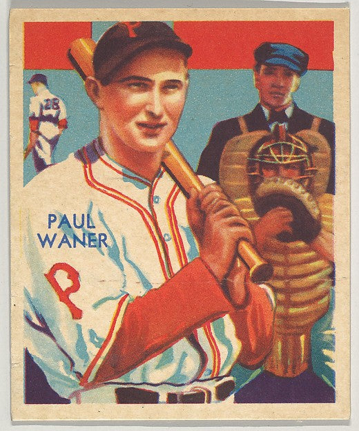 :Paul Waner-16x12"(A3) Poster