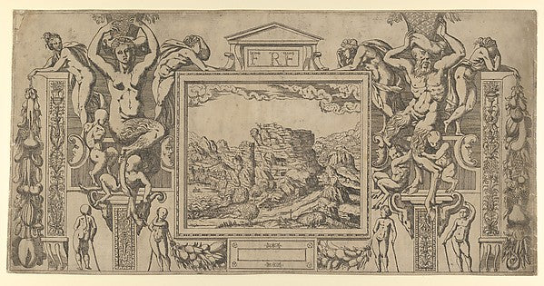 Frame of Ignorance Defeated 1543-Antonio Fantuzzi, After Rosso, Poster Print Wall Art