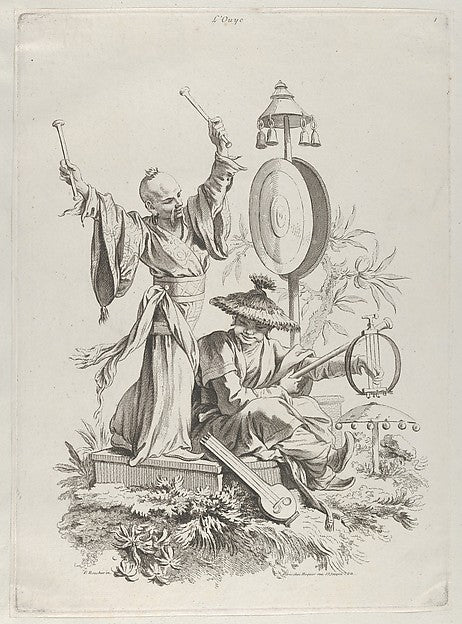 François Boucher :Hearing-16x12"(A3) Poster