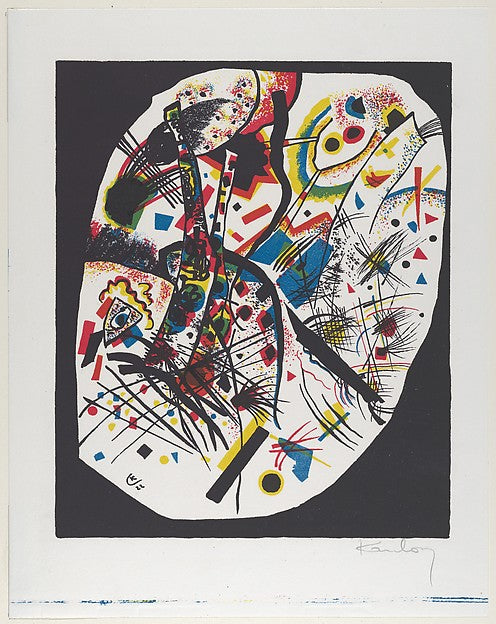 Kleine Welten III 1922-Vasily Kandinsky,Moscow 1866–1944 Neu, Poster Print Wall Art