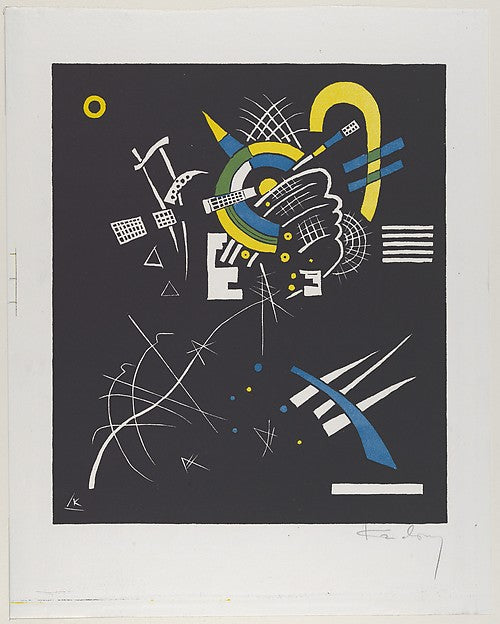 Kleine Welten VII 1922-Vasily Kandinsky,Moscow 1866–1944 Neu, Poster Print Wall Art