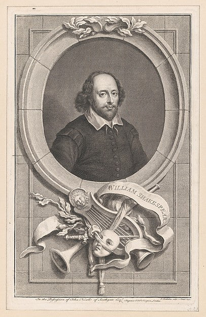 After John Taylor:William Shakespeare 1747-16x12"(A3) Poster