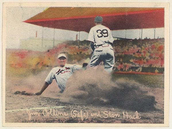 :Jim Collins and Stan Hack from the Colored Photos Premiums -16x12"(A3) Poster