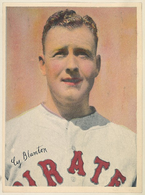 :Cy Blanton from the Colored Photos Premiums series issued b-16x12"(A3) Poster