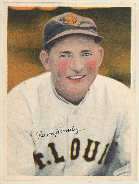 :Rogers Hornsby from the Colored Photos Premiums series issu-16x12"(A3) Poster