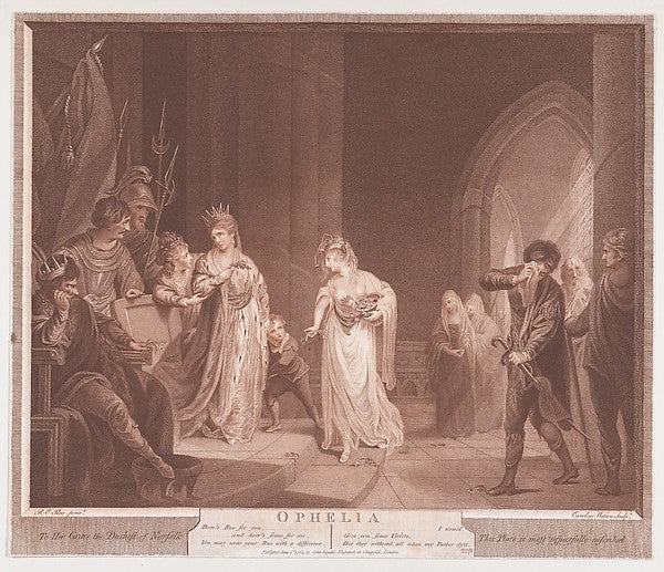 Caroline Watson , after Robert Edge Pine 1720/30?–1788 Phila-16x12"(A3) Poster