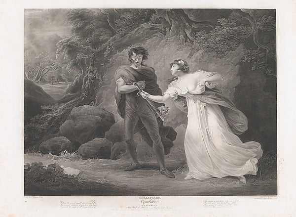 After John Hoppner:Pisano and Imogen 1801-16x12"(A3) Poster